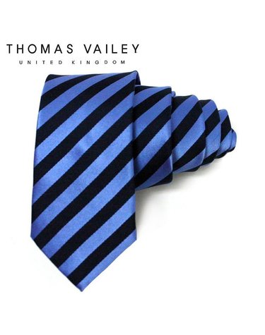 [갤러리아] [THOMAS VAILEY] 토마스베일리 실크넥타이-발렌타인 블루 8cm