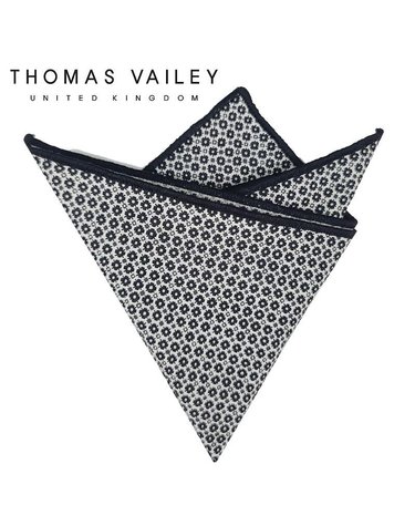 [갤러리아] [THOMAS VAILEY] 토마스베일리 행커치프 - 더피 화이트