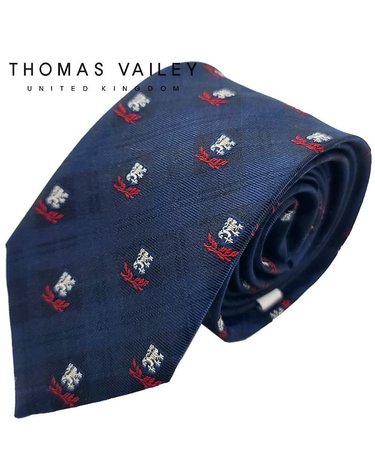 [갤러리아] [THOMAS VAILEY] 토마스베일리 실크넥타이 임페리얼 네이비 7.5cm