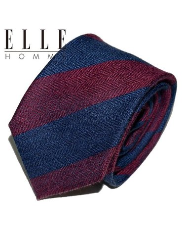 [갤러리아] [ELLE HOMME] 엘르옴므 실크넥타이 - 링스 와인 8cm