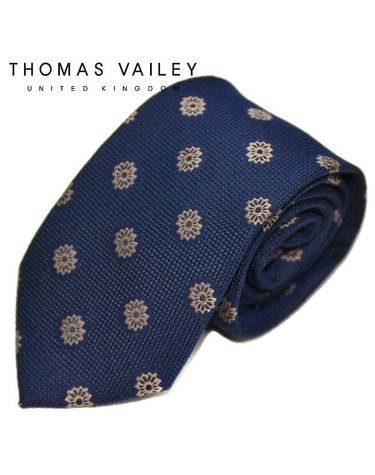 [갤러리아] [THOMAS VAILEY] 토마스베일리 패션넥타이-아그라 네이비 8cm