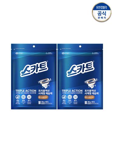 스카트 트리플액션 사계절제습제 우디베르가못 30g x 10입 x 2개