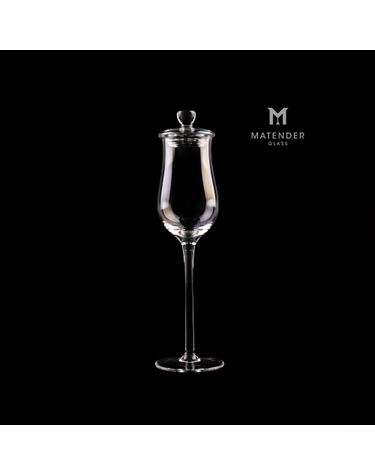 Matender 마텐더 튤립L 위스키 테이스팅 노징 글래스+마텐더 더 캡 세트