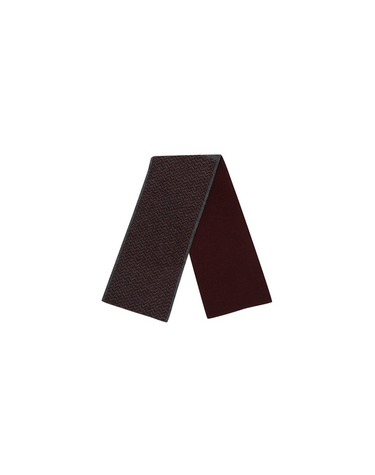 [갤러리아] 니트  물결 패턴 우웨이  쁘띠 머플러 와인 ( AMAFAMF401-79 )