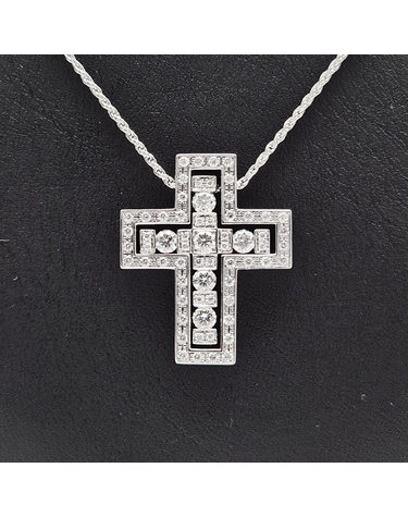 [중고명품] 다미아니 벨에포크 다이아 목걸이 라지 20073470 L674880