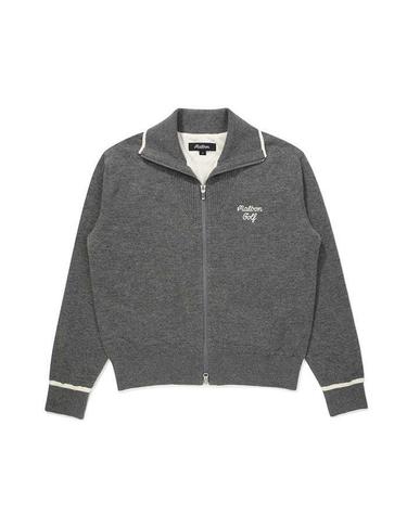 [명품] 말본골프 버킷 방풍 풀집업 가디건 DARK MELANGE GRAY M5422PKO51MGD