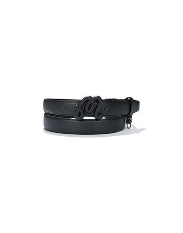 [명품] 말본골프 M 로고 장식 벨트 BLACK M5343PBT22BLK