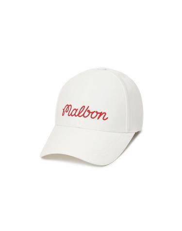 [명품] 말본 사이드 패널 볼마커 볼캡 OFF WHITE M6141PCP05OWT