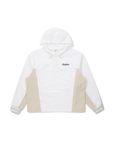 [명품] 말본 우븐라이크 저지 후드 아노락 WHITE M6122PPI11WHT
