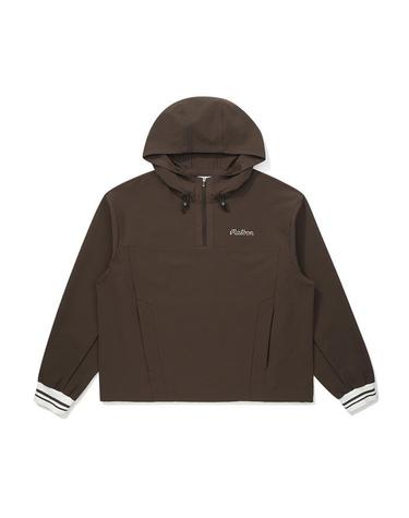 [명품] 말본 우븐라이크 저지 후드 아노락 BROWN M6122PPI11BRW
