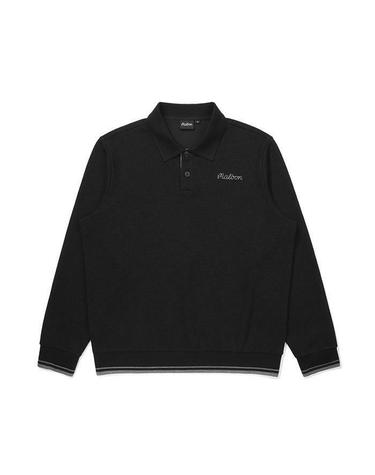 [명품] 말본 니트라이크 트레블 긴팔티 BLACK M6121PFS01BLK