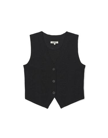 [명품] 말본 에디스 니트 베스트 BLACK M5312LKV31BLK
