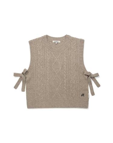 [명품] 말본 엘스페스 스웨터 조끼 DARK BEIGE M5412LKV32DBE