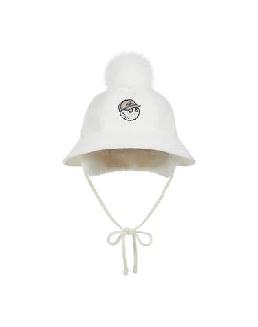 [명품] 말본 리얼 퍼방울 울 이어머프 버킷햇 IVORY M5442PHT08IVY