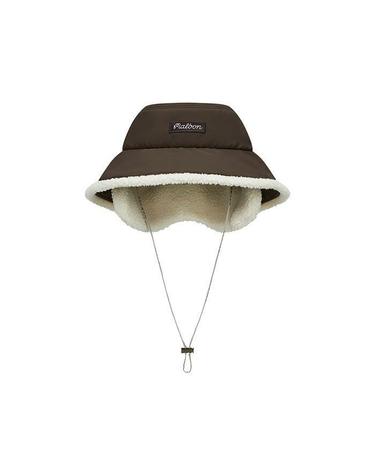 [명품] 말본 패딩 이어머프 버킷햇 BROWN M5442PHT09BRN