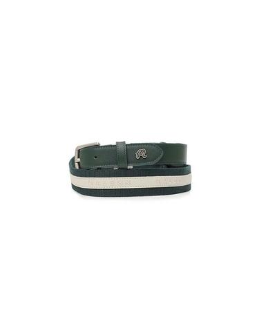 [명품] 말본 여자 로고 웨빙 벨트 GREEN M6142PBT03GRN