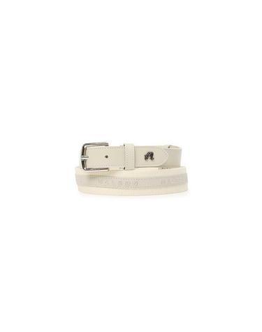 [명품] 말본 여자 로고 웨빙 벨트 BEIGE M6142PBT03BEI