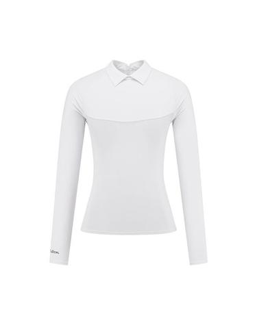 [명품] 말본 카라 쿨링 이너 베이스 레이어 WHITE M6122PIN15WHT