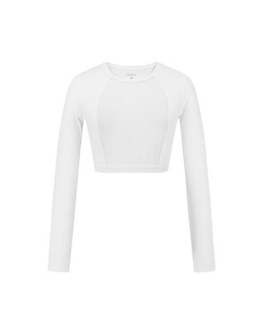 [명품] 말본 크롭 쿨링 볼레로 베이스레이어 WHITE M6122PIN14WHT