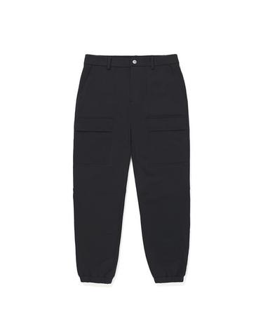 [명품] 말본 백 기모 조거팬츠 BLACK M5421PPT44BLK