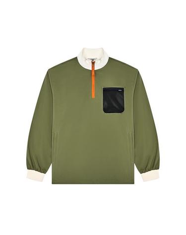 [명품] 말본골프 캐스케이드 윈드셔츠 OLIVE M6111LPI07OLV