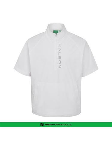[명품] 말본골프 퍼포먼스 반팔 아노락 WHITE M6121PPI47WHT
