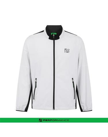 [명품] 말본골프 퍼포먼스 풀집 자켓 WHITE M6121PJK45WHT