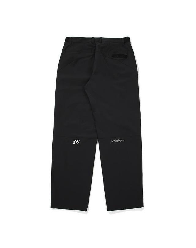 말본골프 [명품] 말본골프 세미 루즈핏 조거 팬츠 M5121PPT06BLK BLACK 착용컷
