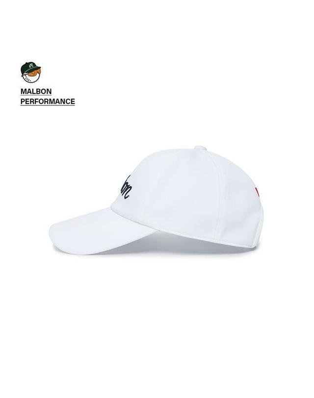 말본골프 [명품] 말본골프 퍼포먼스 볼마커 볼캡 M5143WCP03WHT 밝은 그레이 착용컷