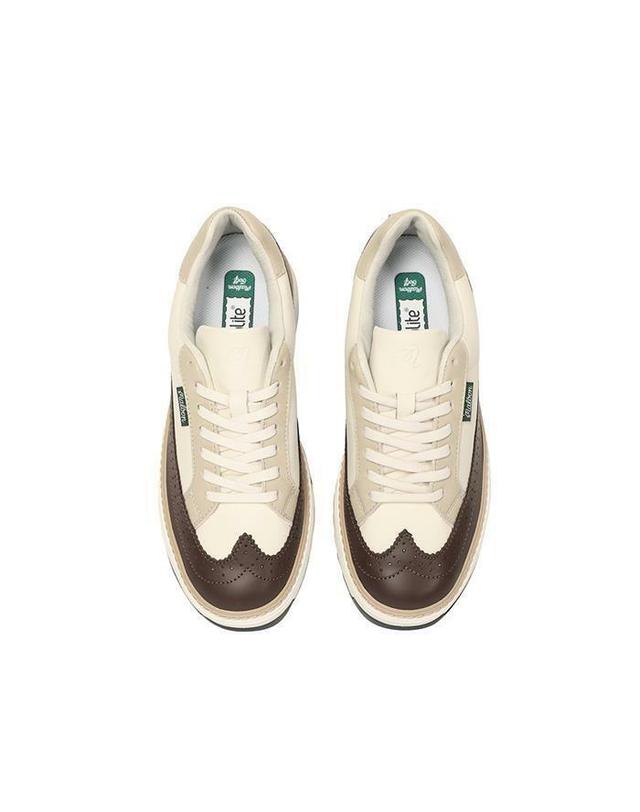 말본골프 [명품] 말본골프 말본 코스 BEIGE M5163PNS12BEI 밝은 그레이 착용컷