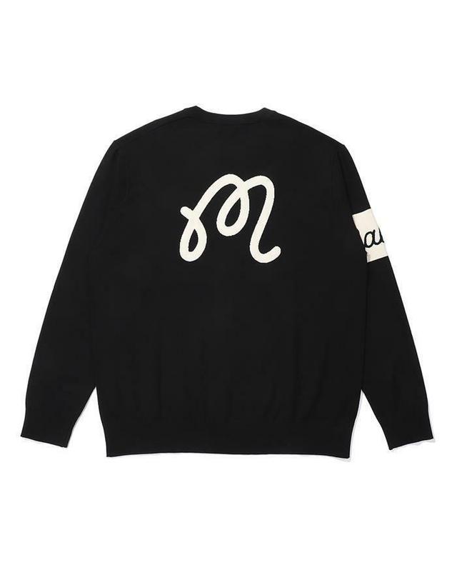 말본골프 [명품] 말본골프 데니 버킷 기본 라운드 스웨터 M5121PKT01BLK BLACK 착용컷