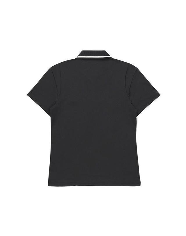 말본골프 [명품] 말본골프 파로마 폴로 BLACK M5312LTS31BLK 네이비 착용컷