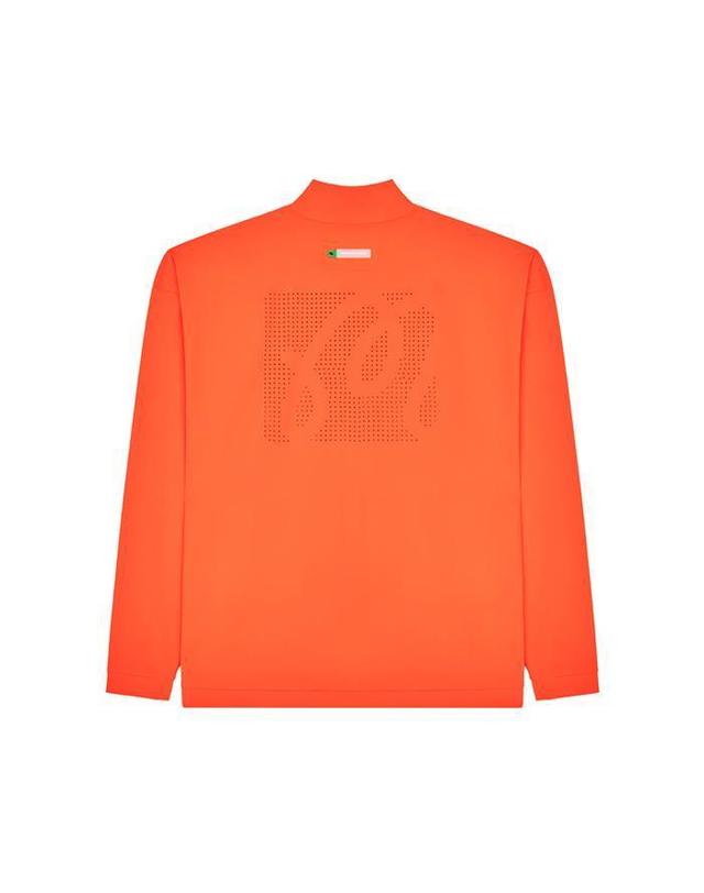 말본골프 [명품] 말본골프 쿼터 집 쉘 풀오버 아노락 ORANGE M5311LJK11ORG 베이지 착용컷