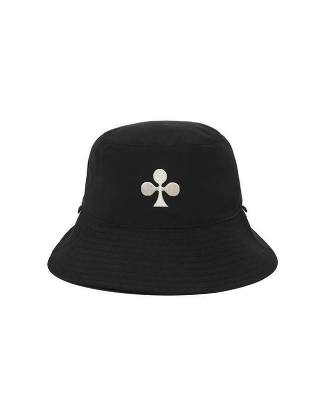 말본골프 [명품] 말본골프 패턴 리버시블 버킷햇 BLACK M5343PHT06BLK 착용컷