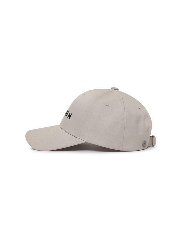 말본골프 [명품] 말본골프 베이직 볼마커 볼캡 BEIGE M5341PCP03BEI 밝은 그레이 착용컷