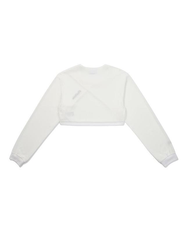 말본골프 [명품] 말본골프 플리츠 패브릭 볼레로 자켓 OFF WHITE M5322PRL11OWT 아이보리 착용컷