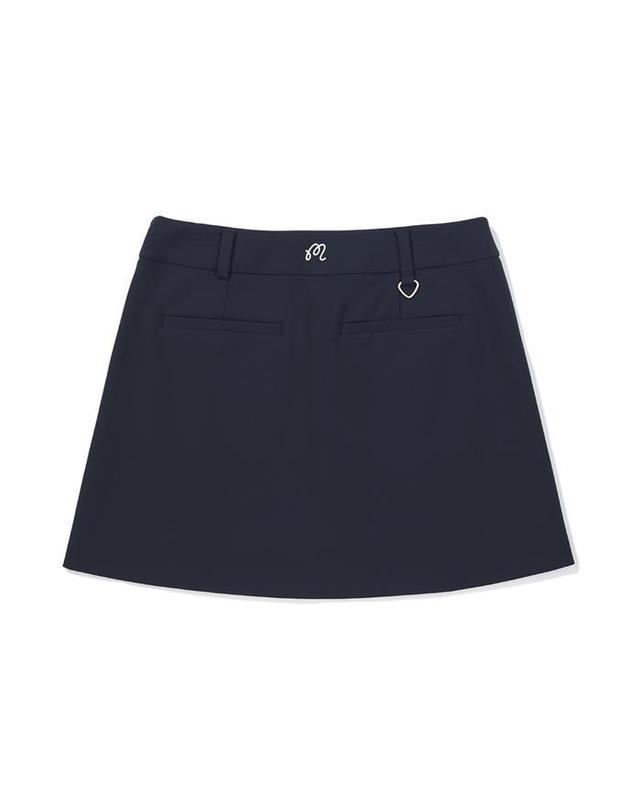 말본골프 [명품] 말본골프 A라인 사이드 슬릿 스커트 NAVY M5322PHP11NVY 네이비 착용컷