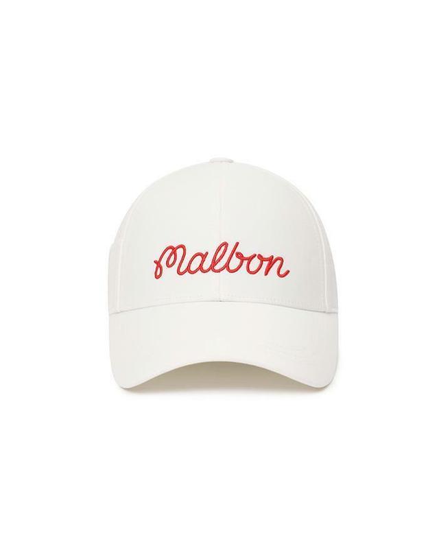 말본골프 [명품] 말본 사이드 패널 볼마커 볼캡 OFF WHITE M6141PCP05OWT 밝은 그레이 착용컷