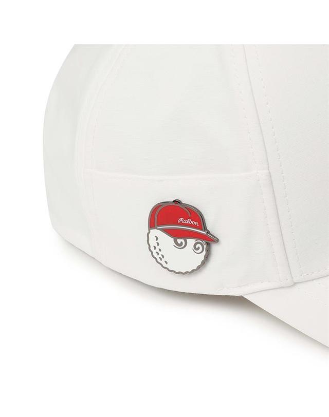 말본골프 [명품] 말본 사이드 패널 볼마커 볼캡 OFF WHITE M6141PCP05OWT 밝은 그레이 착용컷