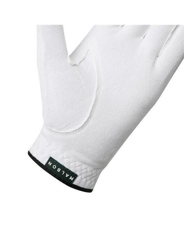 말본골프 [명품] 말본 레인 양손 장갑 OFF WHITE M6243PGL11OWT 카키 착용컷