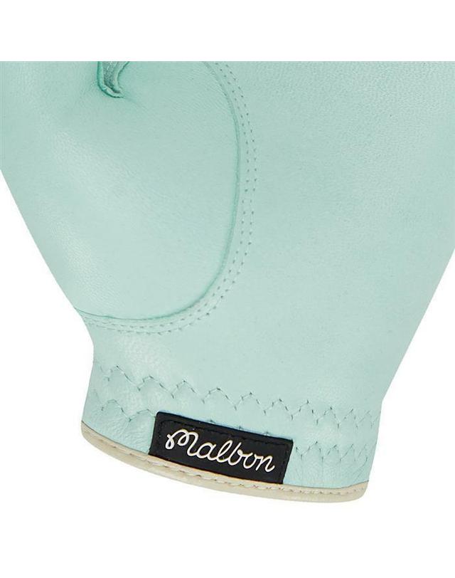 말본골프 [명품] 말본 베이직 볼마커 왼손 장갑 MINT GREEN M6143PGL03MNT 밝은 블루 착용컷