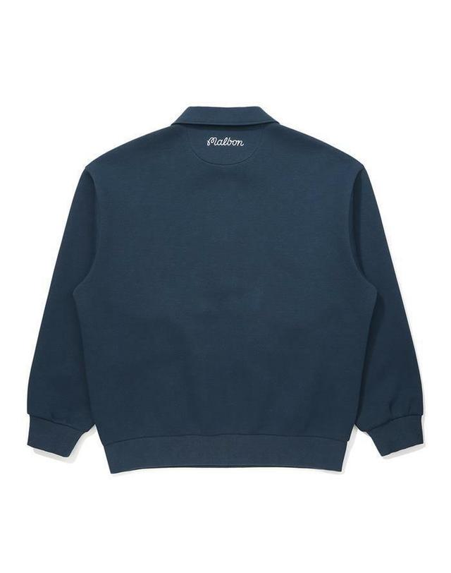 말본골프 [명품] 말본 카라형 에어리 티셔츠 NAVY M6121PFS02NVY 네이비 착용컷