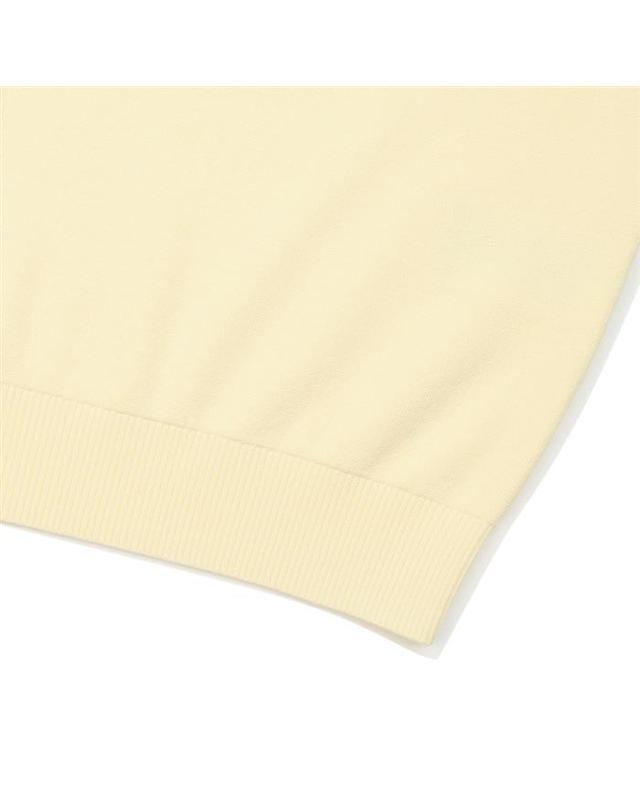말본골프 [명품] 말본 세미오버 니트 베스트 YELLOW M6122PKV12YEL 아이보리 착용컷