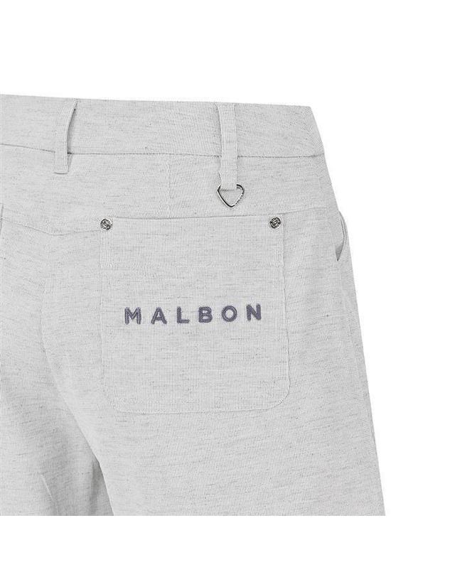 말본골프 [명품] 말본 A라인 린넨 코튼 반바지 GRAY M6222PHP12GRY 밝은 그레이 착용컷