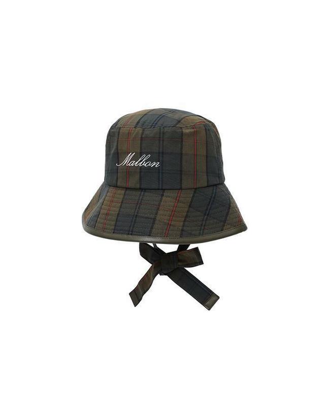 말본골프 [명품] 말본 질 버킷햇 플래드 PLAID M5432LCP31PLD 카키 착용컷
