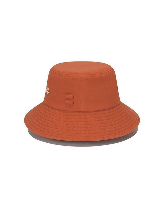 말본골프 [명품] 말본 베이직 레터링 버킷햇 ORANGE M6143PHT02ORG 밝은 브라운 착용컷