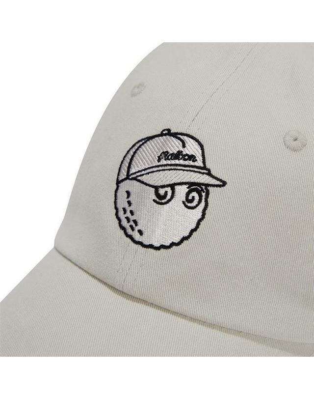 말본골프 [명품] 말본 뉴 베이직 버킷 볼캡 LIGHT GRAY M6143PCP01LGR 아이보리 착용컷