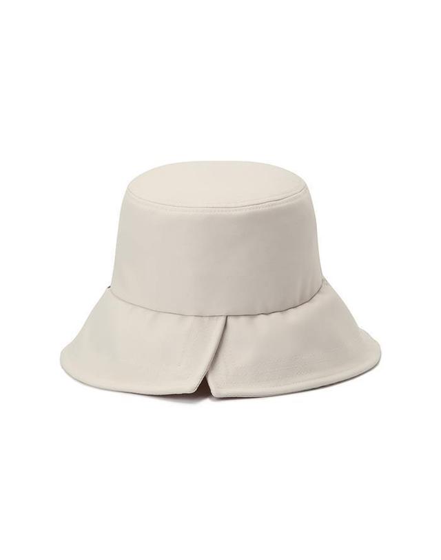 말본골프 [명품] 말본 리본 레이디 햇 BEIGE M6142WHT03BEI 아이보리 착용컷