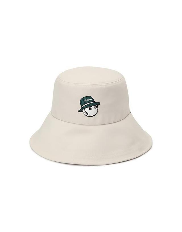 말본골프 [명품] 말본 리본 레이디 햇 BEIGE M6142WHT03BEI 아이보리 착용컷