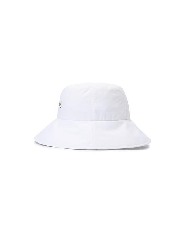 말본골프 [명품] 말본 베이직 레터링 방수 버킷햇 WHITE M6243PHT10WHT 밝은 블루 착용컷